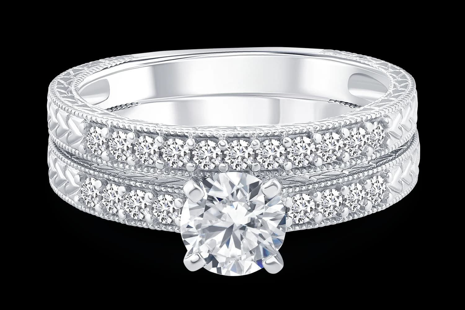 Diamond jewelry after professional enhancement