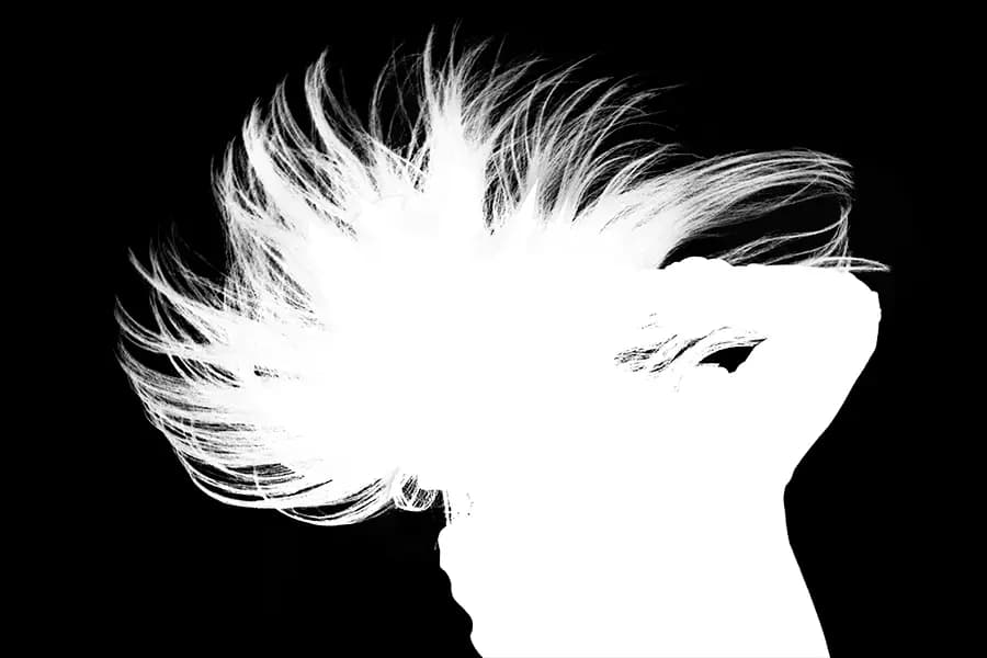 Professional hair and soft-edge image masking