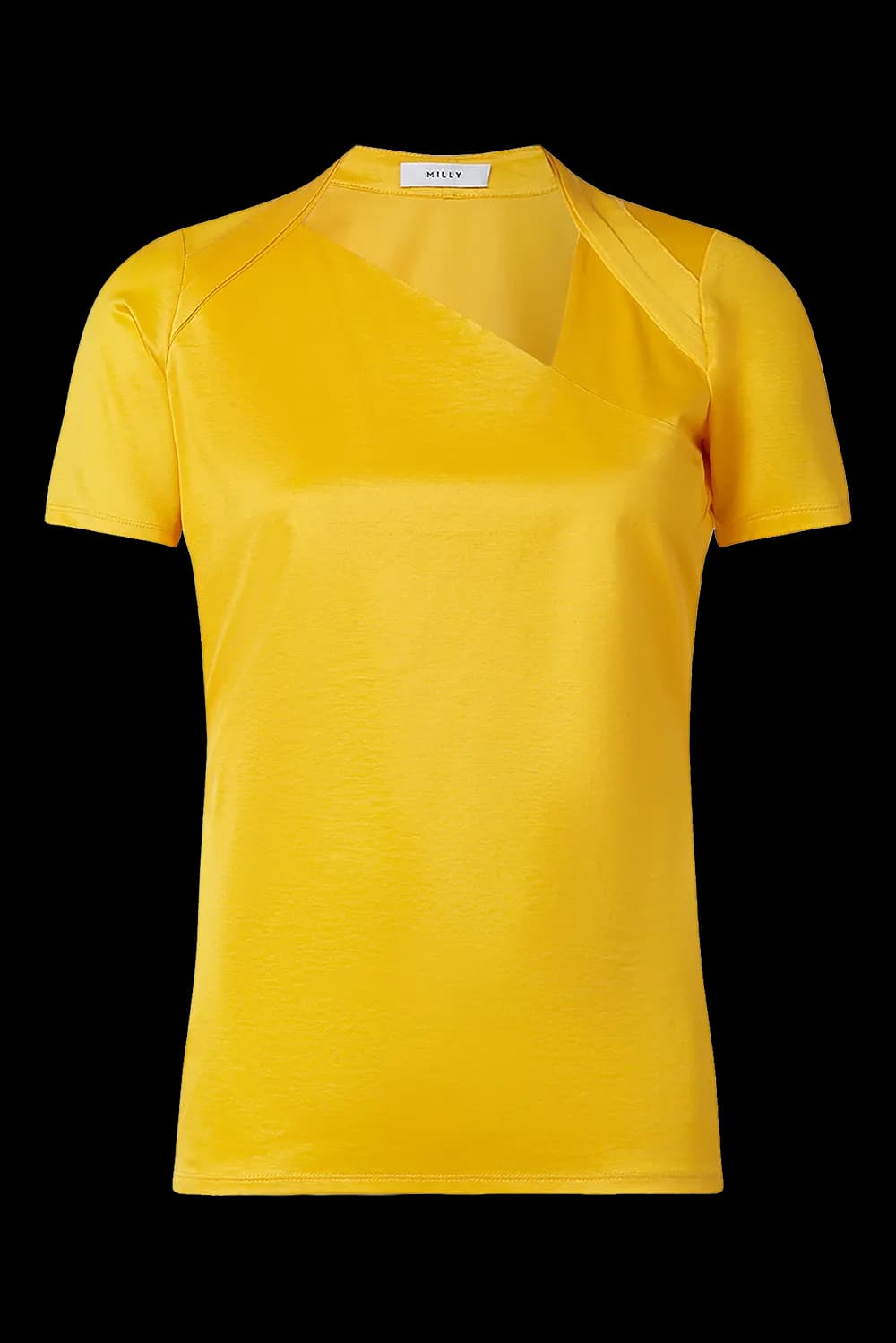 Apparel after wrinkle removal and symmetry correction