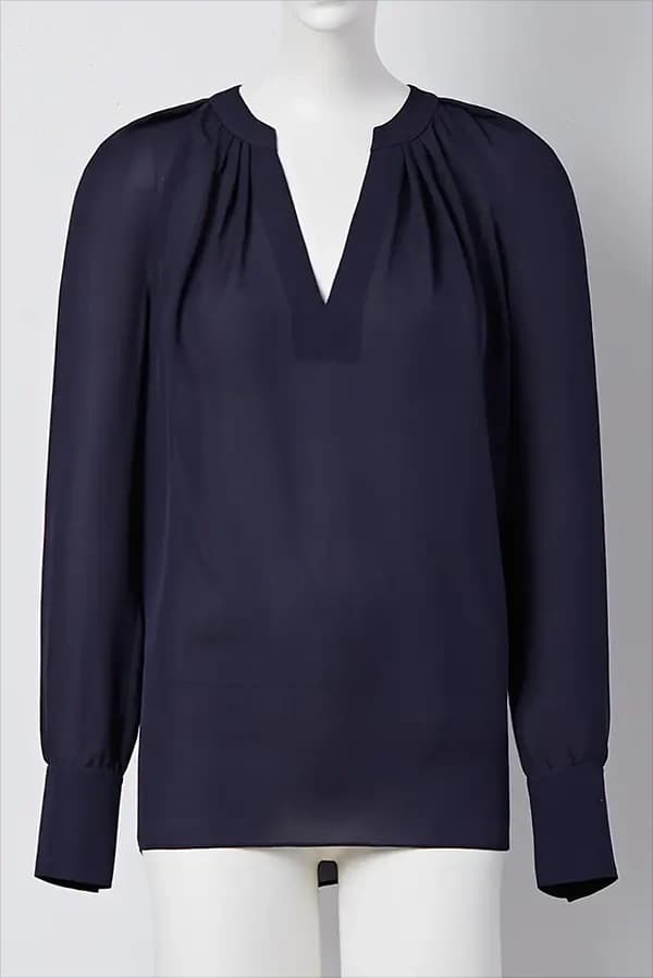 Apparel image after ghost mannequin retouching